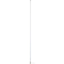 Scout 8' White VHF Antenna 6dB Stainless Steel Ferrule w/5M RG-58 Coax Includes PL-259 KS-42 [PF AN NVHF00007T] - Essenbay Marine
