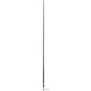 Scout 8' Black VHF Antenna 6dB Stainless Steel Ferrule w/5M RG-58 Coax Includes PL-259 KS-42 [PF AN NVHF00009T] - Essenbay Marine
