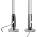 Scout 4' White VHF Antenna 3dB Stainless Steel Ferule w/5M RG-58 Includes PL-259 [PF AN NVHF00044T] - Essenbay Marine
