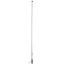 Scout 4' White VHF Antenna 3dB Stainless Steel Ferule w/5M RG-58 Includes PL-259 [PF AN NVHF00044T] - Essenbay Marine