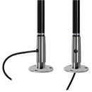 Scout 4' Black VHF Antenna 3dB Stainless Steel Ferule w/5M RG-58 Includes PL-259 [PF AN NVHF00045T] - Essenbay Marine