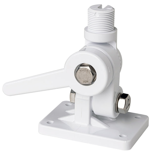 Scout Four-Way Nylon Ratchet Mount - White [PF AC NBASE001] - Essenbay Marine