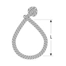 Ronstan Soft Shackle - Size M - 6mm x 90mm w/Robline Line [DSH-6GRY] - Essenbay Marine