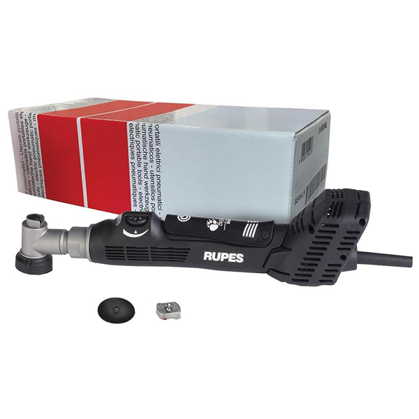 RUPES iBrid Nano Polisher HR81M Long Neck Kit w/3 Different Movements 120V Power Supply [HR81ML/US/STP] - Essenbay Marine