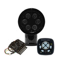 ACR RCL-50 LED Black Searchlight w/URP-103 Wired Point Pad  URC-104 Master Controller [1983] - Essenbay Marine