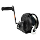 Powerwinch Select Series Winch 2,000lb, 2 Speed, 8" Crank Arm - Carbon Black [21400-W-2000-8-B-R] - Essenbay Marine
