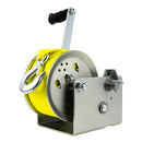 Powerwinch Utility Series Winch 3,200lb, 2 Speed, 11" Crank Arm - Zinc [21500-W-3200-11-Z-R] - Essenbay Marine