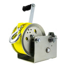 Powerwinch Utility Series Winch 3,200lb, 2 Speed, 9" Crank Arm - Zinc [21500-W-3200-9-Z-R] - Essenbay Marine