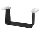 Tempress DLX Powder Coated Black Armrest with Plata (Gray) Pads (ProBax™) 90118