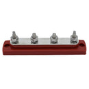 Bluewater Common Stud Busbar 4 Gang - Red [312303-B-025] - Essenbay Marine