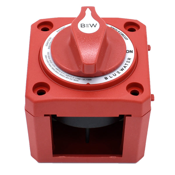 Bluewater On/Off Switch Battery Switch - Surface Mount - Red [9800-006-11] - Essenbay Marine