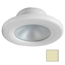 i2Systems Apeiron Screw Mount Light - Round - Warm White/White Finish [APL-2W-30K-PW1] - Essenbay Marine