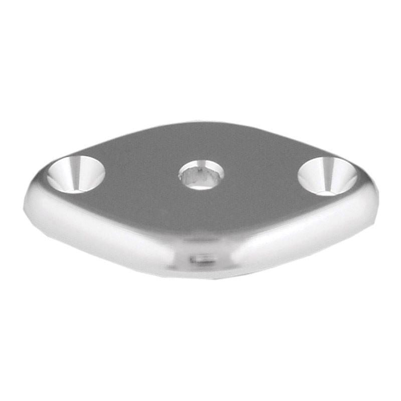 TACO Metals Brite Dipped Anodized  3-3/8" Diamond Pad, 2-Hole  F32-0600BXZ
