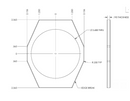TACO Marine Aluminum Weld On Drink Holder Polished Finish F36-2660BXY-2