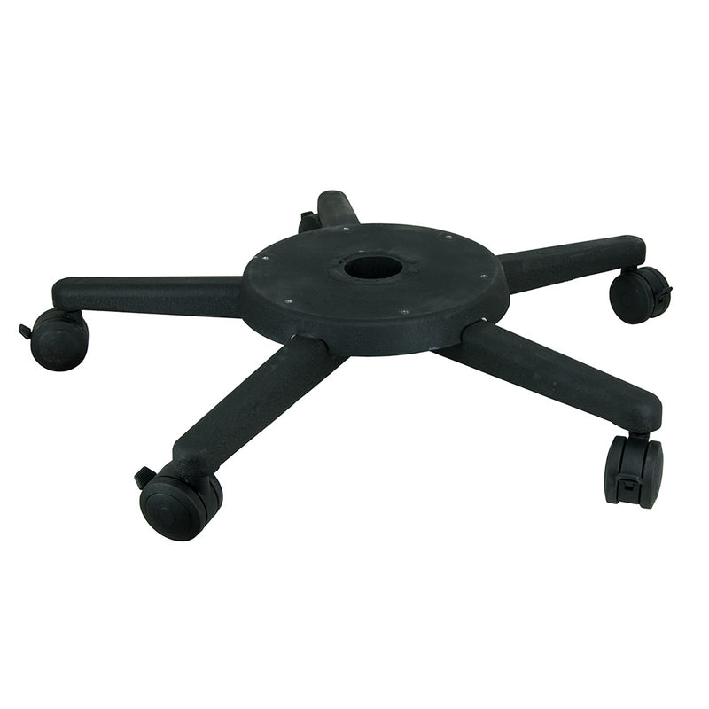 Springfield 5-Legged Deck Base w/Plate [1580550-BLK]