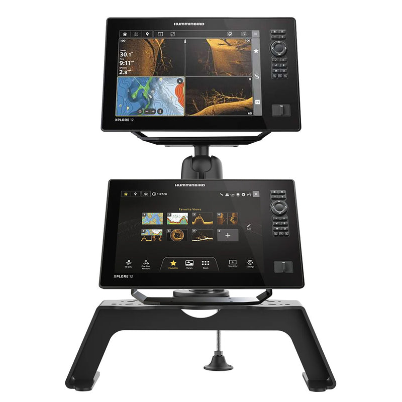 RAM Mount RAM Fishfinder Deck Kit w/Humminbird Helix 8-10  XPLORE Mount [RAM-FF1-D-202-25-202]