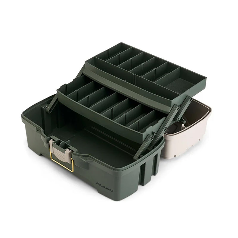 Plano Two-Tray Tackle Box - Green/Tan [P000404]