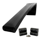 Caliber BunkWrap Kit - Black 16' x 2" x 4" Roll + 4 Caps + HRDW Roll + 4 Endcaps  Stainless Steel Hardware [23050-BK]