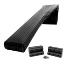 Caliber BunkWrap Kit - Black 24' x 2" x 6" Roll + 4 Caps + HRDW Roll + 4 Endcaps  Stainless Steel Hardware [23056-BK]