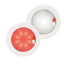 Hella Marine EuroLED150 Red/White Touch Switch - White Bezel [980630001] - Essenbay Marine