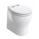 Thetford Silence 2G w/Wood Polyester Soft Close Seat  Standard Solenoid - High, White, 24V [T-E2G024NW/D00C00] - Essenbay Marine