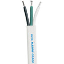 Ancor White Triplex Cable - 12/3 - White, Black, Green - Sold by the Foot [1313-FT]
