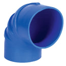 Trident Marine 5" ID 90 Degree Blue Silicon Wet Exhaust Elbow [290V5000-S/S] - Essenbay Marine