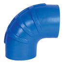 Trident Marine 5" ID 90 Degree Blue Silicon Wet Exhaust Elbow [290V5000-S/S] - Essenbay Marine