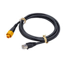 Simrad RJ45 Male to 5-Pin Male Ethernet Adapter - 6' (1.8M) [000-16168-001] - Essenbay Marine
