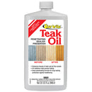 Star Brite Teak Oil - Long Lasting, Penetrating, Sealer,  Preserver w/UV Inhibitors - 32 oz [81632] - Essenbay Marine