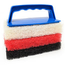 Star brite Large Multi-Texture Scrub Pad Kit w/Interchangeable Handle [42023] - Essenbay Marine