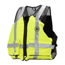 Mustang Industrial Mesh Vest - Hi-Vis Fluorescent Yellow Green - XXL/3XXL [MV1254T3-239-XXL/XXXL-279] - Essenbay Marine