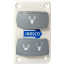 Jabsco Dual Rocker Switch Panel [37047-2000] - Essenbay Marine