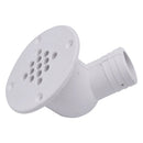 T-M Marine 90-Degree Cockpit Scupper Drain - White [CSD-92-DP] - Essenbay Marine