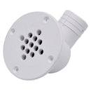 T-M Marine 90-Degree Cockpit Scupper Drain - White [CSD-92-DP] - Essenbay Marine