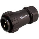 Scotty 2123 Marine Grade Plug - 12V [2123] - Essenbay Marine