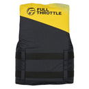 Full Throttle Teen Nylon Life Jacket - Yellow/Black [112200-300-010-26] - Essenbay Marine