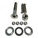 Sea Swivel Replacement Mount Hardware Kit w/5" Main Bolt, Nut, Bearing,  4-Bolt Package of Mounting Hardware [SEA-HDM-HARDWARE-KIT] - Essenbay Marine