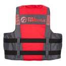 Full Throttle Adult Nylon Life Jacket - S/M - Black/Red [112200-100-030-26] - Essenbay Marine