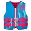 Full Throttle Youth Rapid-Dry Life Jacket - Aqua [142100-505-002-27] - Essenbay Marine