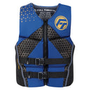 Full Throttle Men's Rapid-Dry Flex-Back Life Jacket - XL - Blue/Black [142500-500-050-26] - Essenbay Marine