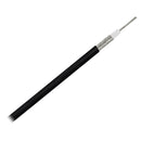 Pacer RG58AU Coax Cable Stranded TV Cond TV Braid - Black Jacket - 150' [MRG58AU-150]