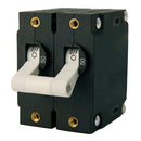 Egis A Series White Toggle Panel Mount Circuit Breaker - Dual Pole 50A [3202-50]