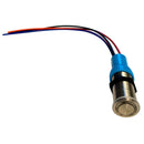Bluewater 22MM Programmable Waterproof Off-On Blue/Red Switch w/Breaker [9060-1113]