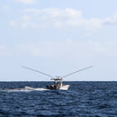 Gemlux 22' Bluewater Collapsible Carbon Fiber Outrigger Pair OR-DKR-22-B-O2 - Essenbay Marine