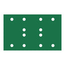 RUPES PROCUT Film Abrasive Sheet 80mm x130mm (3.15" x 5.1") - 12 Holes - P68 Grit *Box of 100pcs [9.45FB080]