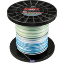 Sufix 832 Advanced Superline Bulk Metered 3500yds, 65lb, White - Neon Lime - Blue [660-465GHLCC]