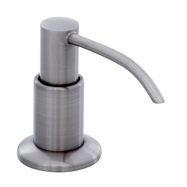 Ambassador Marine – Universal- Soap Dispenser for Boats and RVs Counter Mount, Brushed Nickel – 130-0011-NP