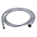 Ambassador Marine – Marine Hose- 6' Stainless Steel 15/1 Metric-M + 1/2 in NPS-F, Chrome – 130-0017-SS-R - Essenbay Marine