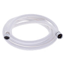 Ambassador Marine – Marine Hose- 10' Rubber PVC, 1/2 in NPS-F + 1/2 in NPS-F White – 130-0018-WH-R - Essenbay Marine